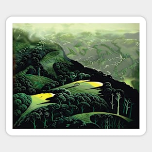 Eyvind Earle Sticker